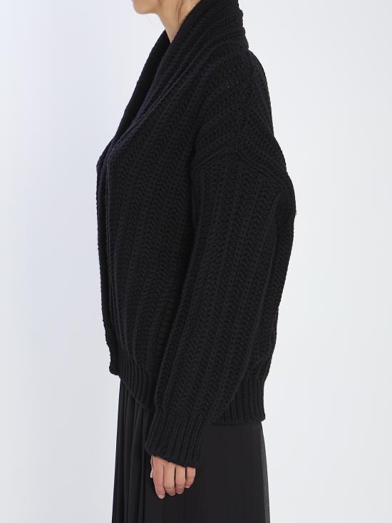 25FW 돌체앤가바나 가디건 FXVCWTJCVZ2 N0000 BLACK - DOLCE & GABBANA