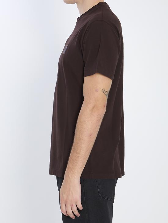 25FW 스톤 아일랜드 반팔 티셔츠 K2S152100034S0F11 V0070 BROWN - STONE ISLAND