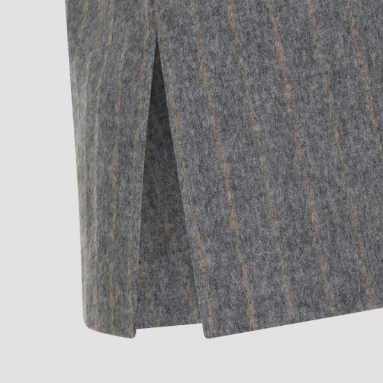 25FW 까르벵 반팔 티셔츠 6252K21166 N751 GREY - CARVEN