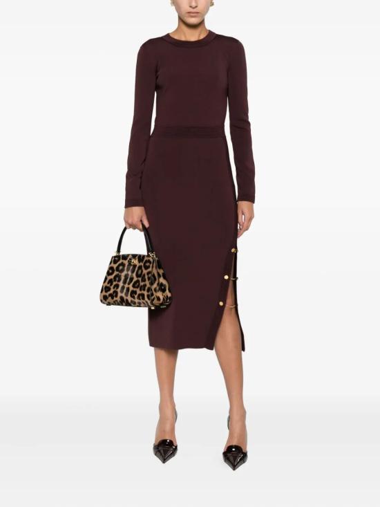 25FW 엘리자베타프랜치 미디 원피스 AM28S57E2 EA4 RED - ELISABETTA FRANCHI