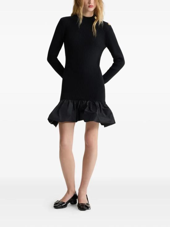 25FW 파투 미디 원피스 KN2718040 999B BLACK - PATOU