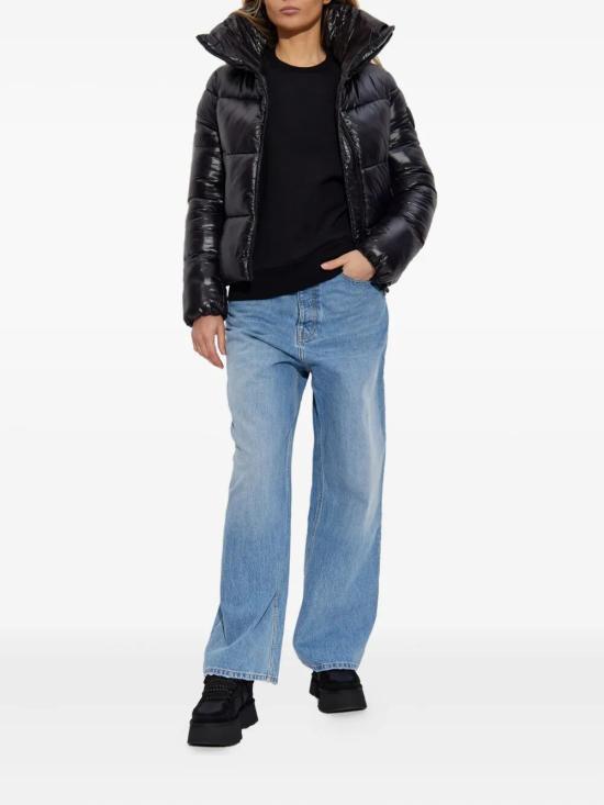 25FW 세이브더덕 숏패딩 D39370WLOVE21 10000 BLACK - SAVE THE DUCK