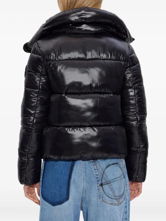 25FW 세이브더덕 숏패딩 D39370WLOVE21 10000 BLACK - SAVE THE DUCK