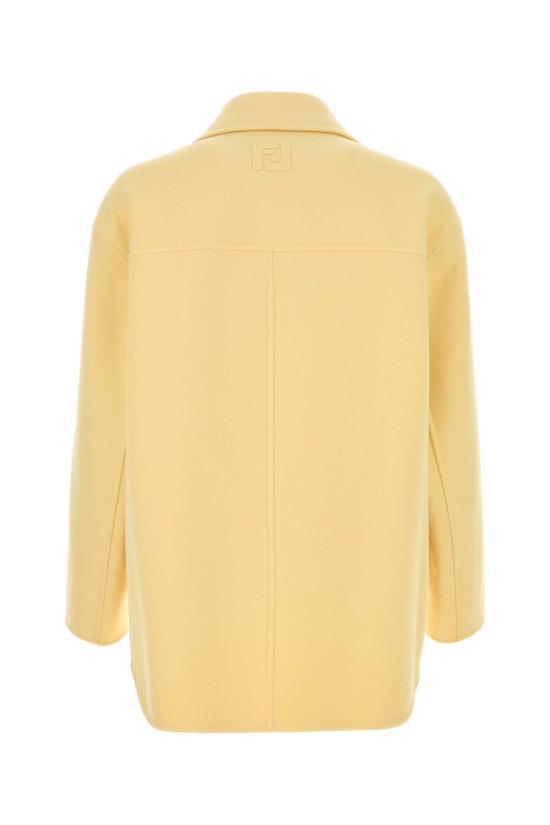 25FW 펜디 코트 FW1415AOYA F0QJ6 YELLOW ORANGE - FENDI