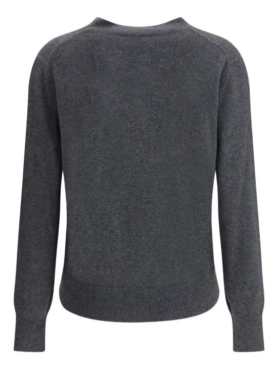 25FW 이자벨마랑에뚜왈 KARINA 카리나 V넥 가디건 CA0104FAC1L17E 02AN GREY - ISABEL MARANT ETOILE