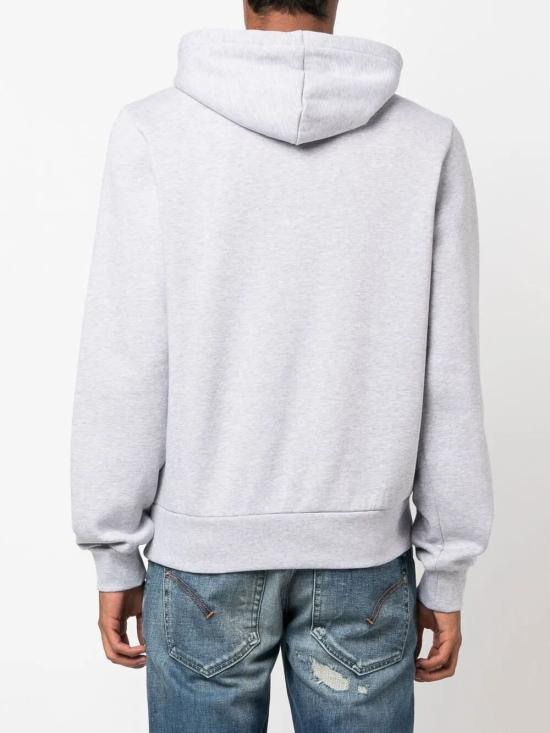 25FW 라코스테 오가닉 코튼 후드 티셔츠 SH9623 CCA GREY - LACOSTE