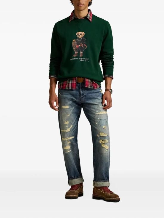 25FW 폴로 랄프로렌 스웨터 710981794 001 GREEN - POLO RALPH LAUREN