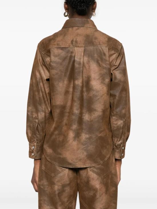 25FW 이자벨마랑에뚜왈 블라우스 CH0240FAC3B01E 50TO BROWN - ISABEL MARANT ETOILE