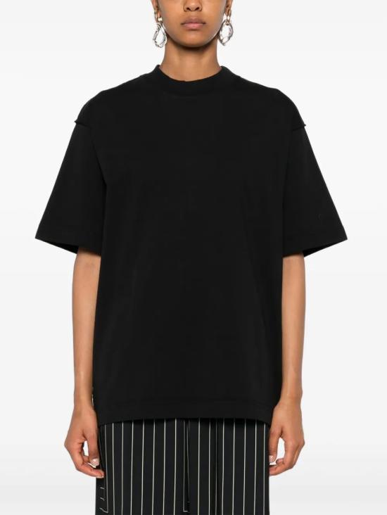 25FW 페데리코 시나 반팔 티셔츠 FCCOTS0101R BLACK - FEDERICO CINA