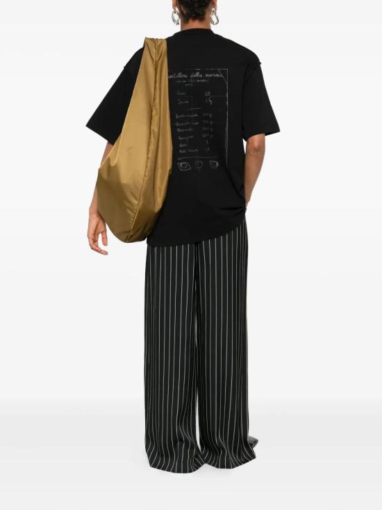 25FW 페데리코 시나 반팔 티셔츠 FCCOTS0101R BLACK - FEDERICO CINA