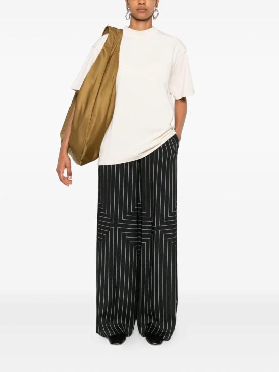 25FW 페데리코 시나 반팔 티셔츠 FCCOTS0101R ECRU NUDE NEUTRALS - FEDERICO CINA