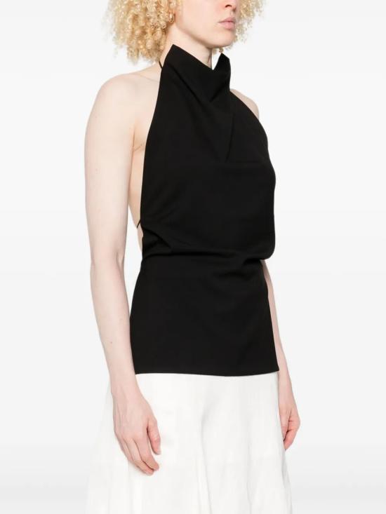 25FW 페데리코 시나 반팔 티셔츠 FCW25TP0301 BLACK - FEDERICO CINA