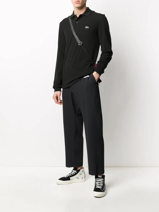 25FW 라코스테 클래식 롱슬리브 폴로 셔츠 L1312 031 BLACK - LACOSTE