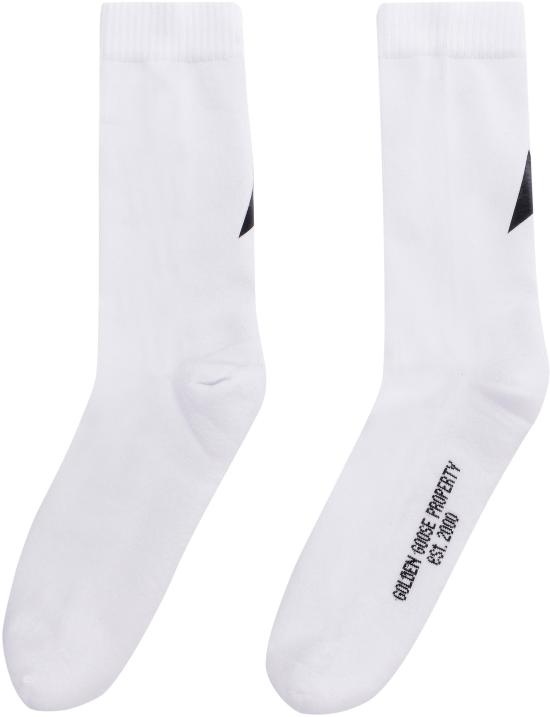 25FW 골든구스 양말 GUP00911P000489 10283 WHITE - GOLDEN GOOSE