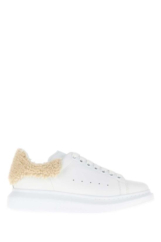25FW 알렉산더 맥퀸 오버사이즈드 스니커즈 553770WIAIW 9601 WHITE