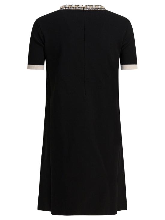  발렌티노 가라바니 미디 원피스 6B3KD13L96B0NA BLACK - VALENTINO GARAVANI