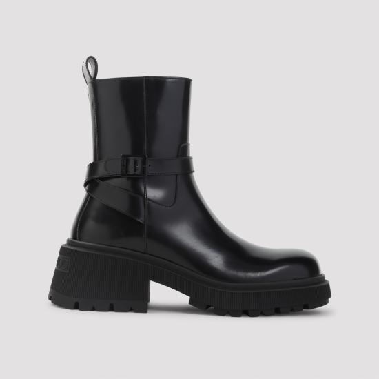 25FW 지미추 코니 앵클 부츠 CONNYFLATHKBBLACK - JIMMY CHOO