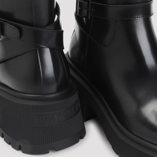 25FW 지미추 코니 앵클 부츠 CONNYFLATHKBBLACK - JIMMY CHOO