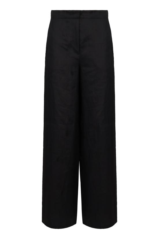 25SS 막스마라 스튜디오 스트레이트 팬츠 GARIBO2516131012600035 black