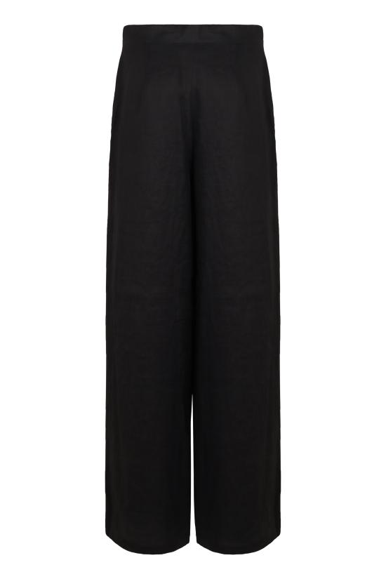 25SS 막스마라 스튜디오 스트레이트 팬츠 GARIBO2516131012600035 black - MAX MARA STUDIO