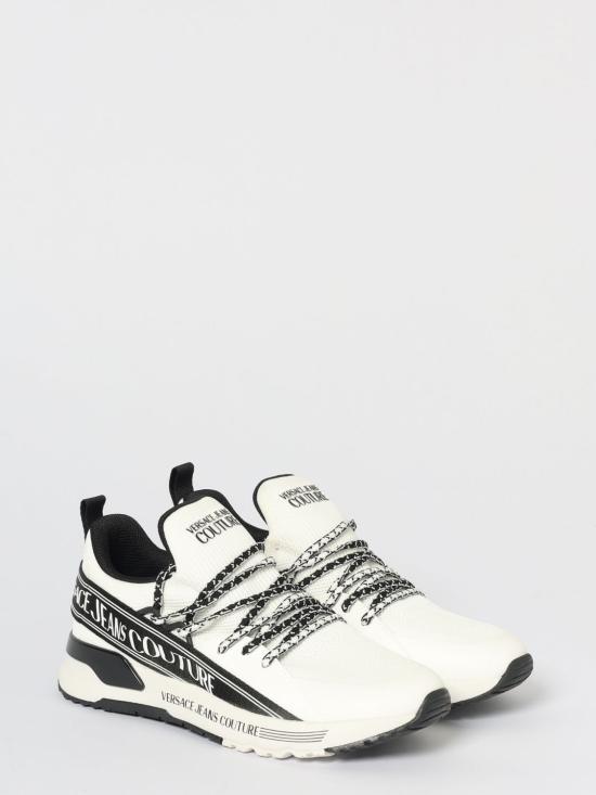 25FW 베르사체 리큐파이 로고 다이나믹 스니커즈 79YA3SA3ZSD03003 WHITE DOM - VERSACE
