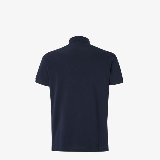 25SS 펜디 FF 메탈 피케 폴로 티셔츠 FY0985AUA5F0QB0 blue - FENDI