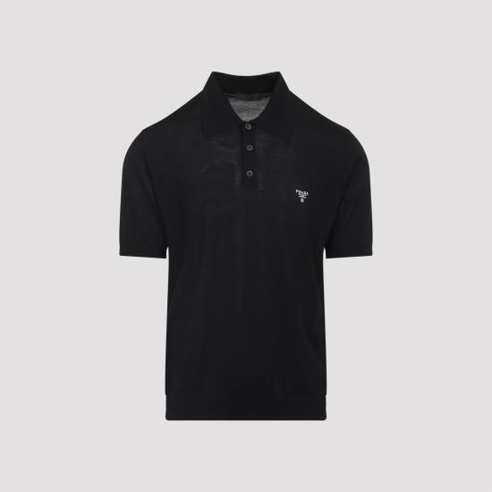  프라다 반팔 티셔츠 UMB267S2121ZLEF0002 black - PRADA