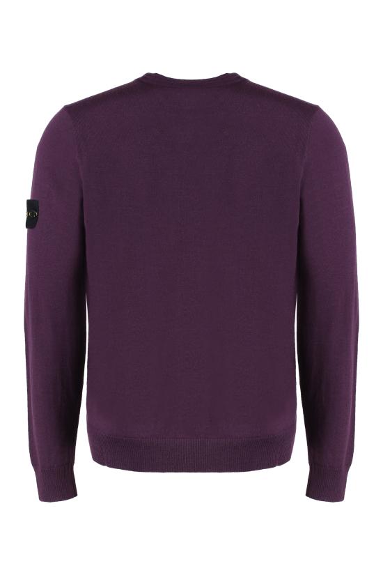 25FW 스톤 아일랜드 스웨터 5100071S00C4V0017 purple - STONE ISLAND