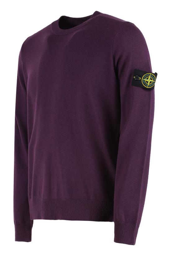 25FW 스톤 아일랜드 스웨터 5100071S00C4V0017 purple - STONE ISLAND