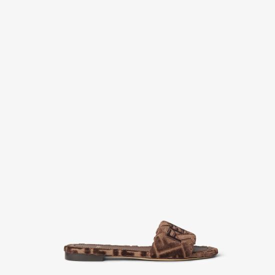 25FW 펜디 뮬/슬리퍼 8R8092AY9ZF1TP1 brown