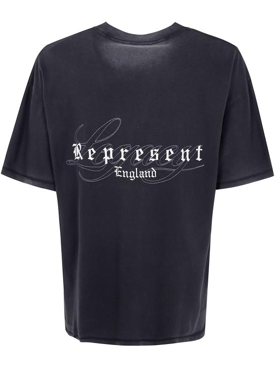 25FW 리프레젠트 반팔 티셔츠 MLM10017806 black - REPRESENT