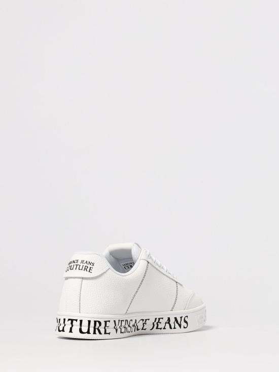 25FW 베르사체 뮬/슬리퍼 79YA3SK6ZPB32003 WHITE DOM - VERSACE