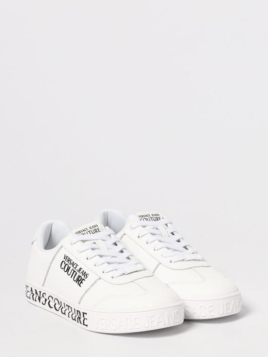 25FW 베르사체 뮬/슬리퍼 79YA3SK6ZPB32003 WHITE DOM - VERSACE