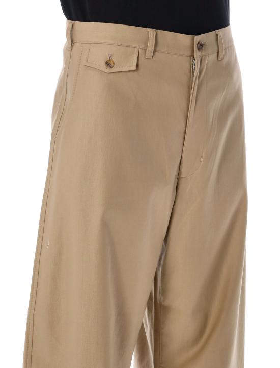 25FW 꼼데가르송 스트레이트 팬츠 HPP004051 2 BEIGE - COMME DES GARCONS