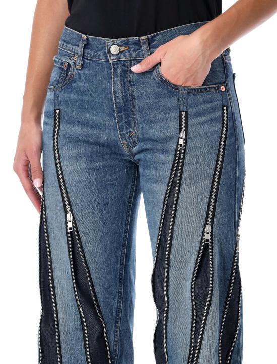 25FW 와타나베 준야 스트레이트 팬츠 JPP202051 1 BLUE - JUNYA WATANABE