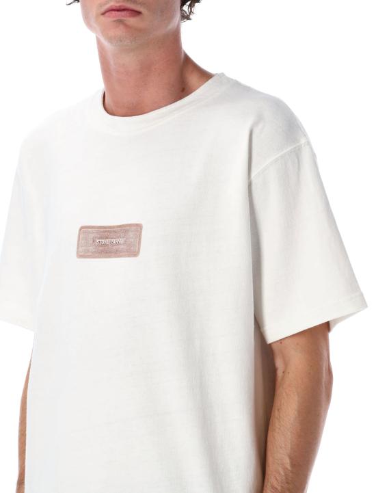 25FW 스톤 아일랜드 반팔 티셔츠 S152100001S00T3 V0099 NATURAL - STONE ISLAND