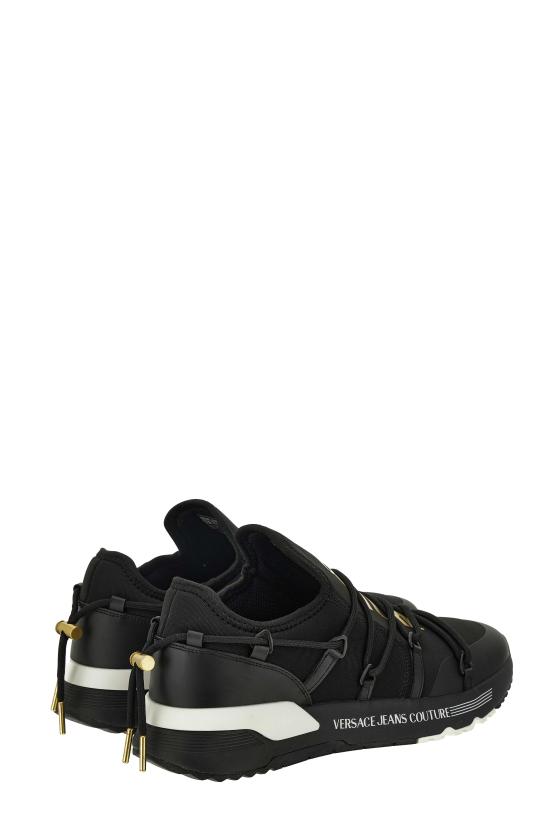 25FW 베르사체 폰도 다이나믹 스니커즈 79YA3SA6ZS915G89 BLACK GOLD DOM - VERSACE