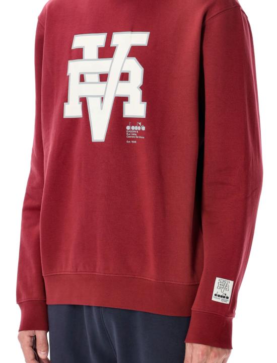 25FW 디아도라 헤리티지 스웨터 502182253 55286 RHUBARB - DIADORA HERITAGE