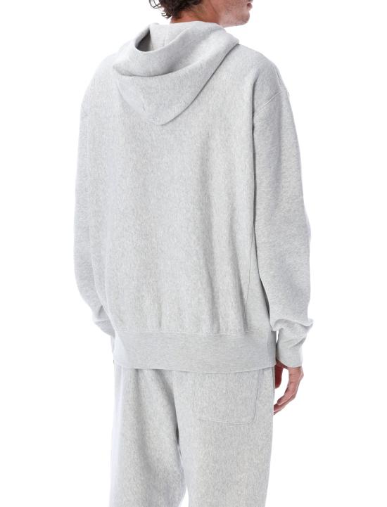 25FW 챔피온 리버스 웨이브 후드 티셔츠 221149 EM004 GREY MEL - CHAMPION REVERSE WEAVE