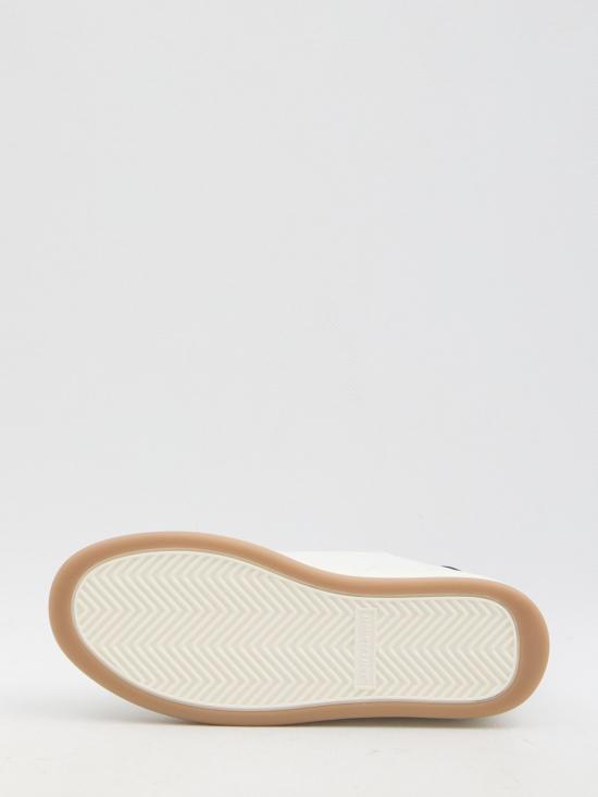 25FW 생로랑 뮬/슬리퍼 81947800NI0 9061 WHITE BLACK - SAINT LAURENT