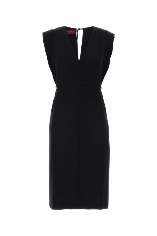 25FW 구찌 홀스빗 새턴 드레스 837156Z8B2Z 1000 BLACK