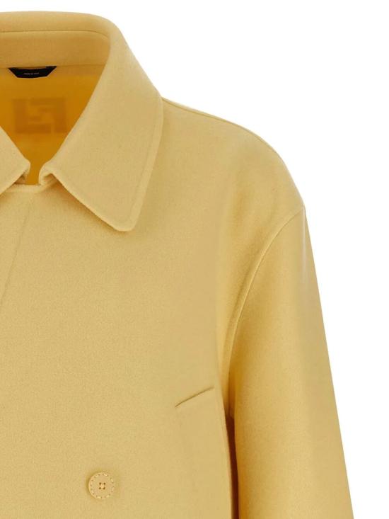 25FW 펜디 코트 FW1415AOYA F0QJ6 YELLOW - FENDI