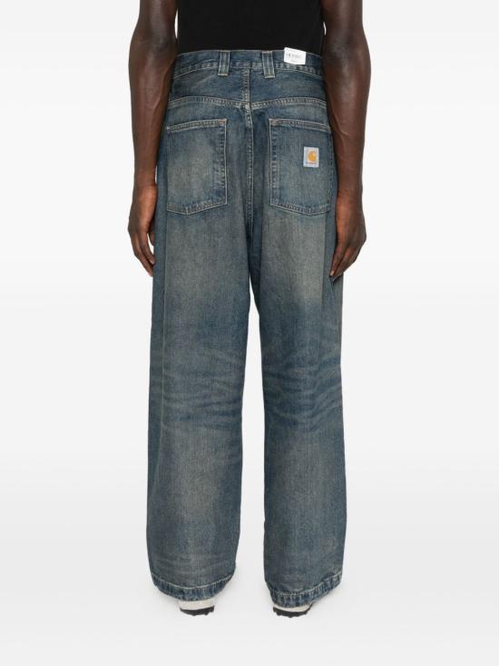 25FW 칼하트 WIP 브랜돈 팬츠 I035893 014Q BLUEWORNUSEDWASH - CARHARTT WIP
