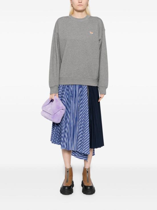 25FW 메종키츠네 베이비 폭스 컴포트 스웨트셔츠 PW00307KM0341 H131 GREY - MAISON KITSUNE