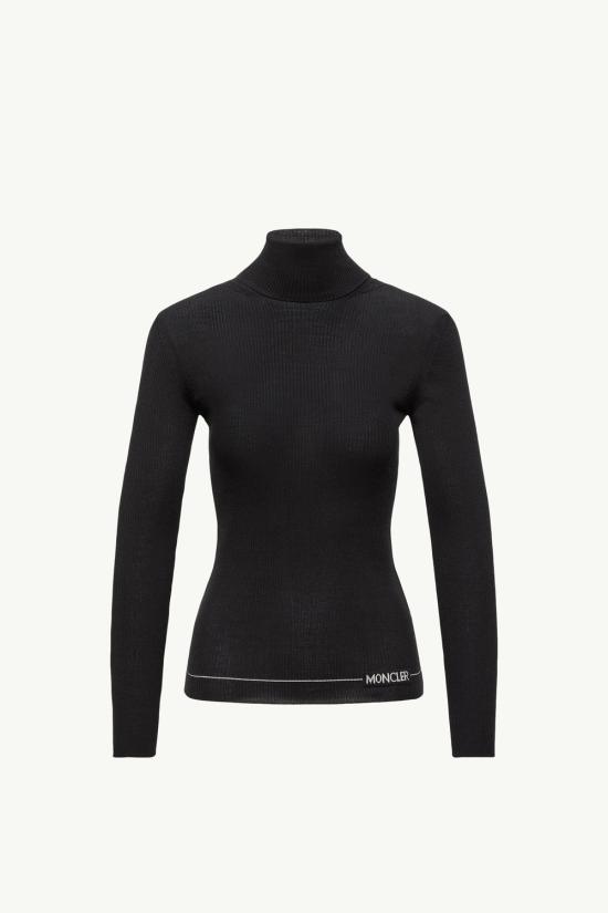 25FW 몽클레어 반팔 티셔츠 K20939F00009M1180 999 BLACK