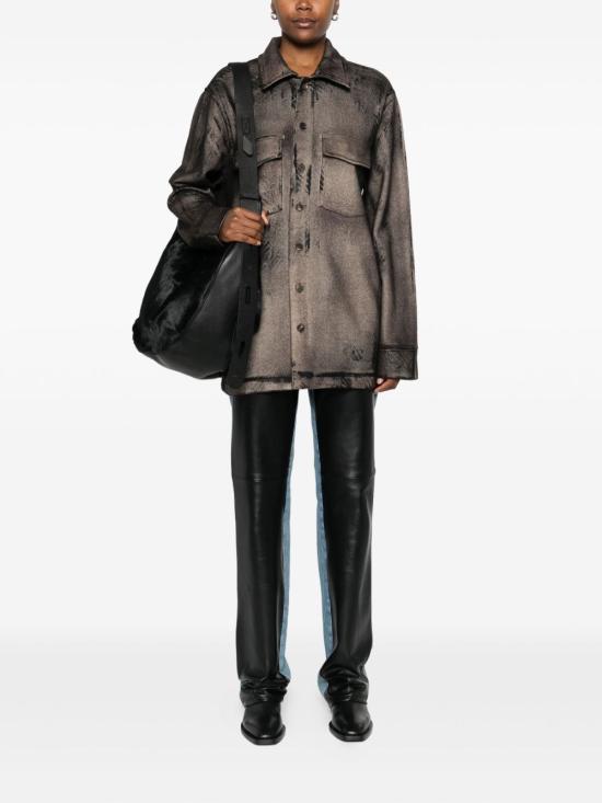 25FW 아방도이 블라우스 225WU4006TLCVHLV00202 BROWN - AVANT TOI