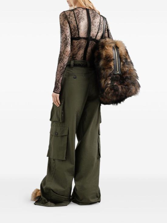 25FW 돌체앤가바나 반팔 티셔츠 F79BPTFLREXN0000 BLACK - DOLCE & GABBANA