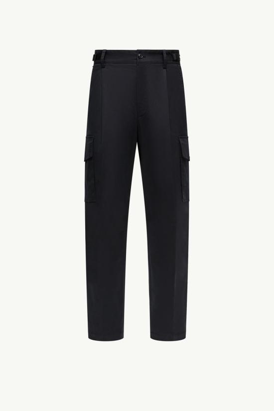 25FW 몽클레어 스트레이트 팬츠 K20912A00026598R1 999 BLACK