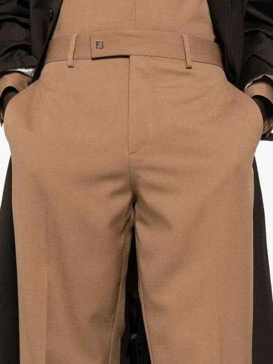 25FW 펜디 울 팬츠 FB1089AU60 F0QE1 TABACCO - FENDI