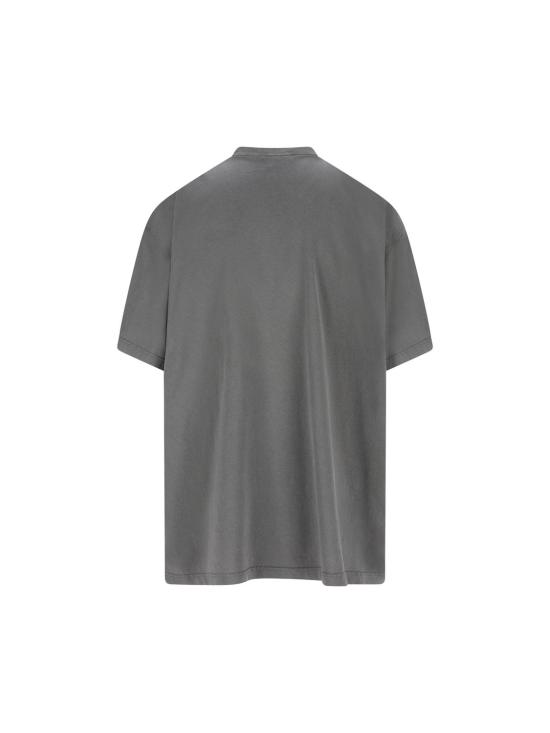 25FW 발렌시아가 루프 스포츠 아이콘 오버사이즈 티셔츠 850345TTVH9 1220 FDDGREY - BALENCIAGA